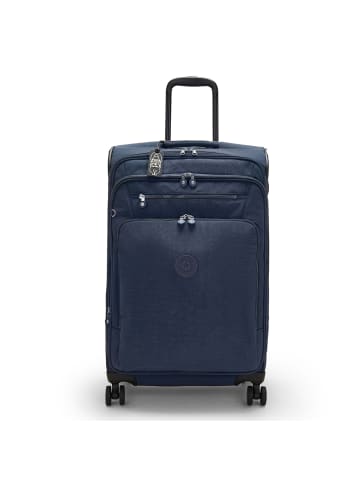 Kipling Basic New Youri Spin 4 Rollen Trolley M 68 cm in blue bleu 2