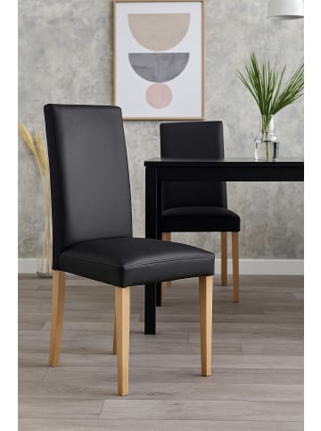 möbel-direkt Polsterstuhl (2Stück) Mia in schwarz