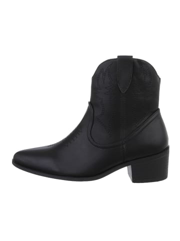 Ital-Design Stiefelette in Schwarz