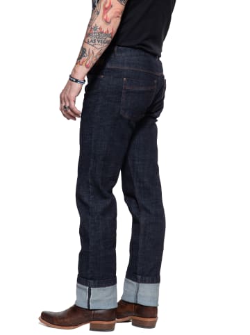 King Kerosin King Kerosin KING KEROSIN Selvedge Jeans mit Stretch Robin in Denim