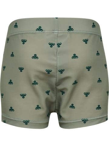 Hummel Sportshorts "Mini Bee Aop Swim Shorts" in Schwarz