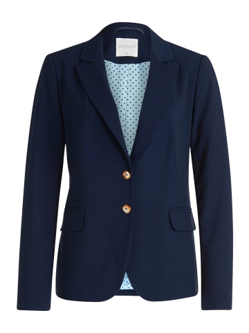 BETTY & CO Klassischer Blazer mit Taschen in Dunkelblau