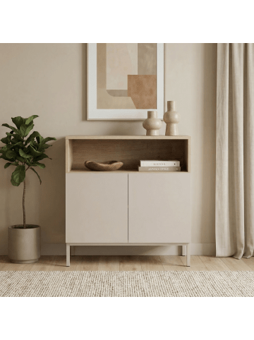CALICOSY Sideboard OLIVER in Kaschmir - (W) 80  x (H) 80  x (L) 40  cm