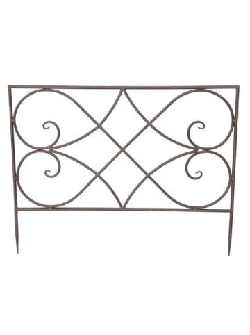 AltoBelli Rankgitter LUCA Metall Zaun Antik Braun 70x55 cm