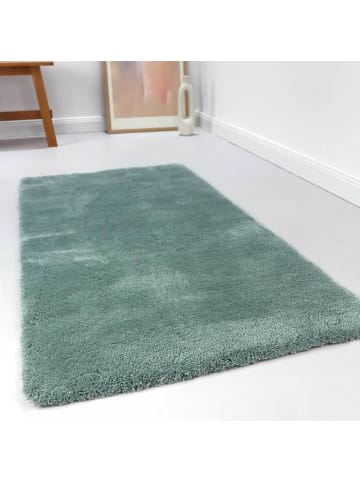 ESPRIT Hochflorteppich #relaxx in mintgrün
