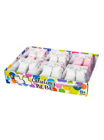Le Petit Garcon 6er-Set: Socken in Multicolored
