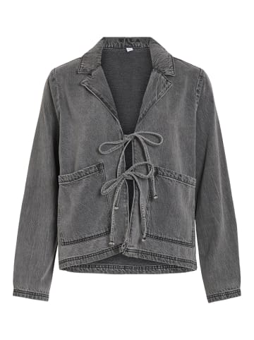 Vila Jeansjacke in Dark Grey Denim