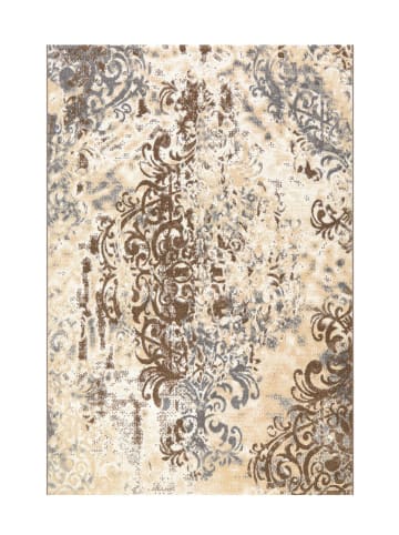 Teppich Boss Kurzflor Teppich Maximilian 4465 - Braun / Beige