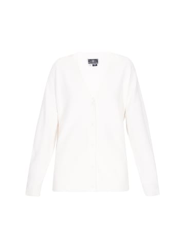 DreiMaster Maritim Cardigan in white