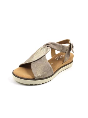Comfort Sandale in beige
