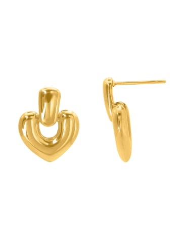 Steel_Art Ohrstecker Damen Maya goldfarben in goldfarben