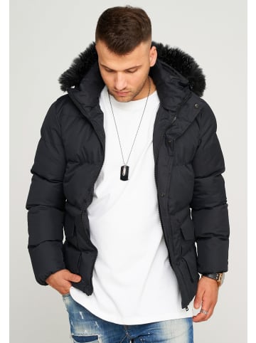 behype Winterjacke BHADLYR in schwarz