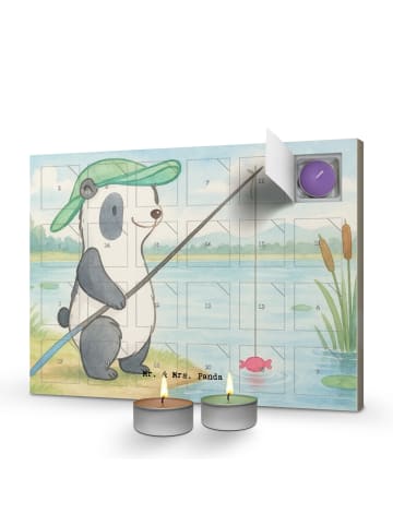Mr. & Mrs. Panda adventskalender kerzen Panda Angeln Design ohne... in Weiß