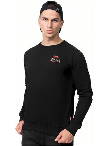 Lonsdale Pullover "Lympstone" in Schwarz