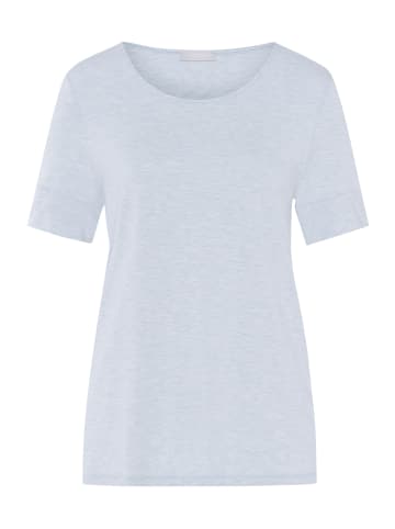 Hanro T-Shirt Natural Elegance in whispering blue