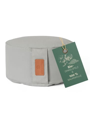 Lumaland #DoYourYoga  Yoga-Kissen Vishnu - gefüllt mit Bio-Dinkelspelz - Rund 30 x 30 x