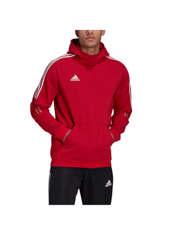 adidas Performance adidas Tiro 21 Sweat Hoody in Rot