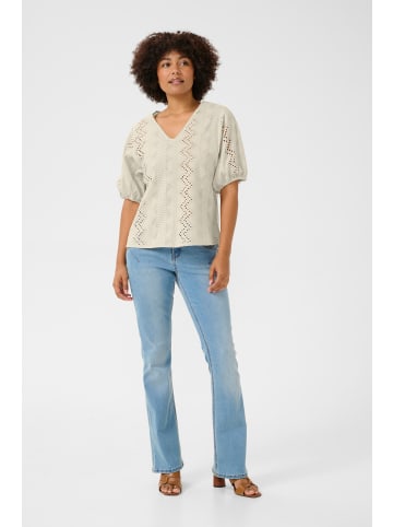 Cream Kurzarm-Bluse CRBrielle Regular fit in Perfectly Pale