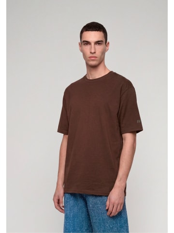 DEF T-Shirt in choclate brown