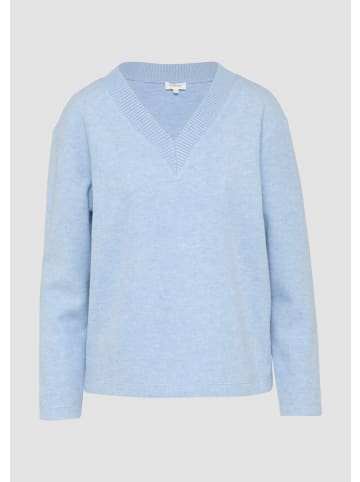 s.Oliver Sweatshirt in 50W9_hellblau
