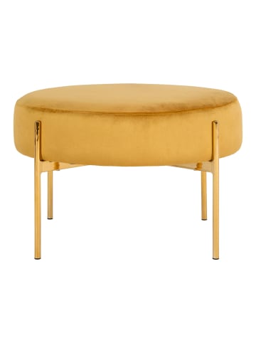 ebuy24 Hocker Amadora Gelb 61 x 61 cm