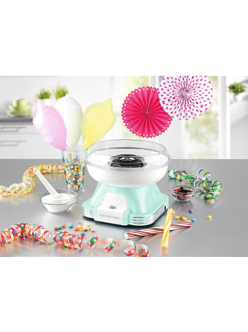 Gourmet Maxx Zuckerwatte-Maschine 500W mint/weiß  grün