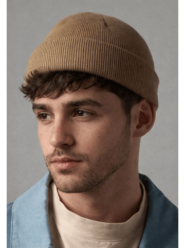 Yuhu Fisherman Beanie aus recyceltem Polyester Unisex Mütze in Braun