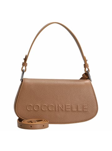COCCINELLE Myrtha Maxi Log - Schultertasche 24 cm (noir) in skin