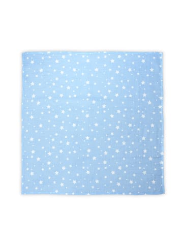 Lorelli Musselin 80 x 80 cm in blau