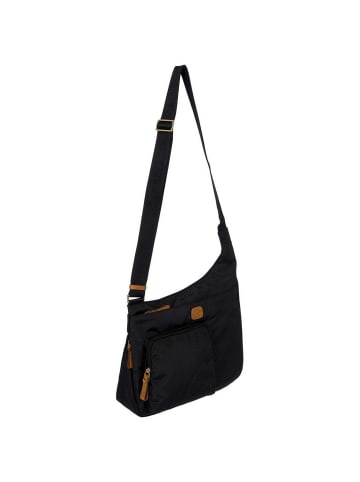 BRIC`s X-Bag Hipster - Schultertasche 32 cm (olive) in schwarz