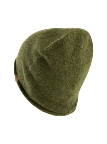 Camel Active Beanie aus einem Wollmix in Oliv