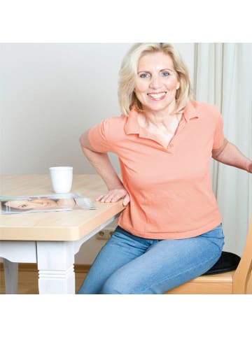 Wenko Drehkissen in schwarz