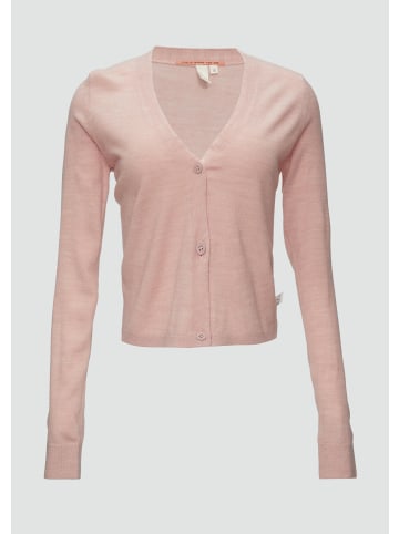 QS Strickjacke in 40W0_perlmuttrosa