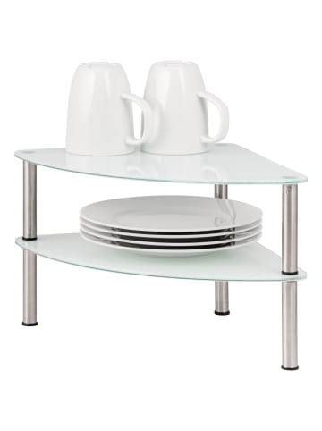 bremermann Eckregal 28 x 21 x 28 cm weiß