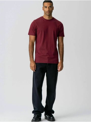 TeeShoppen T-Shirt Organic Basic in Burgundy