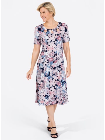 WITT WEIDEN Jersey-Kleid in rosenquarz-nachtblau-bedruckt