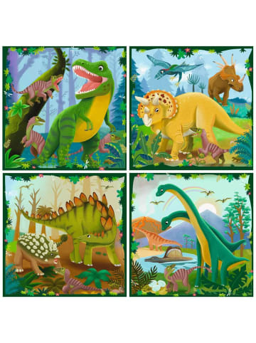 Ravensburger Puzzle 25 + 36 + 42 + 56 Teile Dinosaurier Ab 4 Jahre in bunt