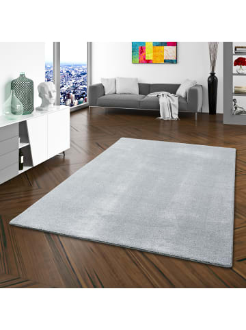 Snapstyle Hochflor-Teppich Touch in grau