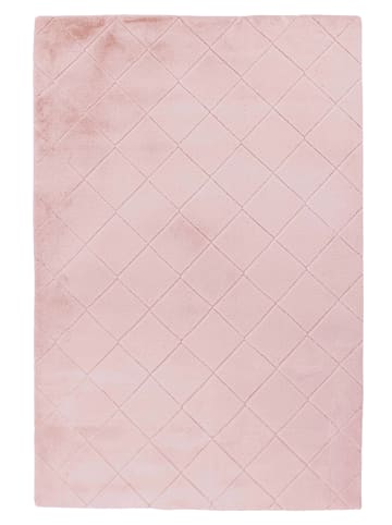 Kayoom Teppich Imala 125 in rosa - rechteckig