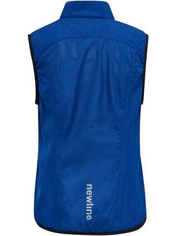 Newline Reißverschluss Vest Reflektierend Logo Women's Core Damen in TRUE BLUE