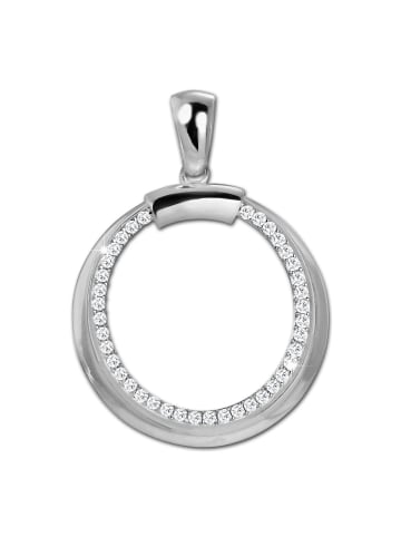 SilberDream Anhänger Silber 925 Sterling Silber Round Kettenanhänger