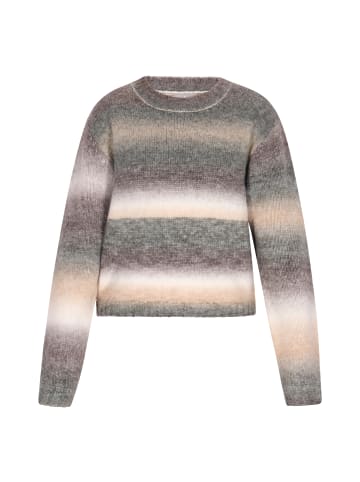 Usha Damen Pullover in Grau Mehrfarbig