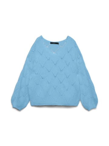Vero Moda Strickpullover in Airy Blue