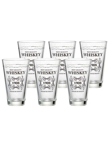 Ritzenhoff & Breker 6er Set Whisky Becher SPIRITS in 330 ml in transparent