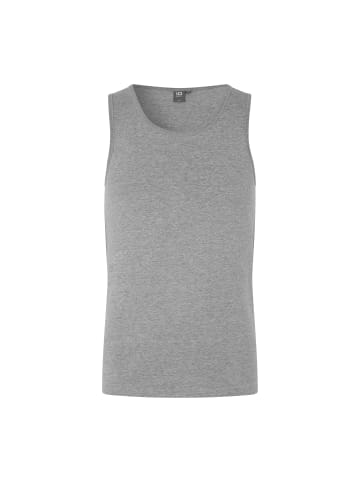 IDENTITY Tanktop stretch in Grau meliert