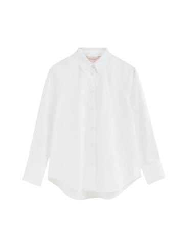 Polo Club Hemd WOMAN BASIC FIT POPLIN W LONG SLEEVE REGULAR FIT in weiß