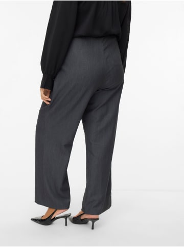 Vero Moda Hose mit weitem Beinschnitt in Dark Grey Melange