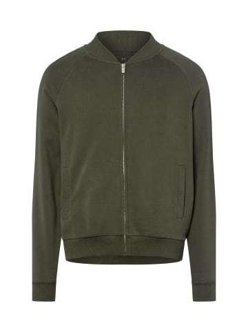 Nils Sundström Sweatjacke in oliv - 0004