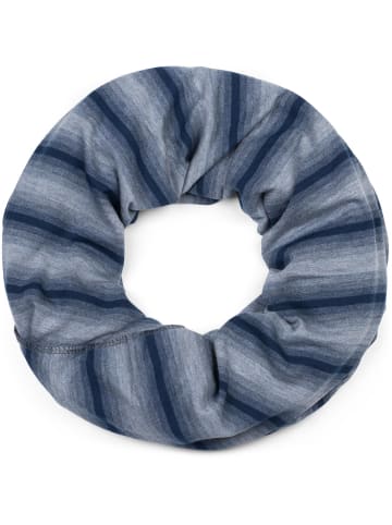 styleBREAKER Loop Schal in Jeansblau