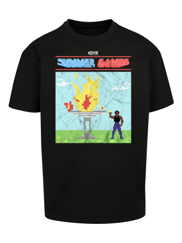 F4NT4STIC T-Shirt Summer Games Retro Gaming SEVENSQUARED in schwarz